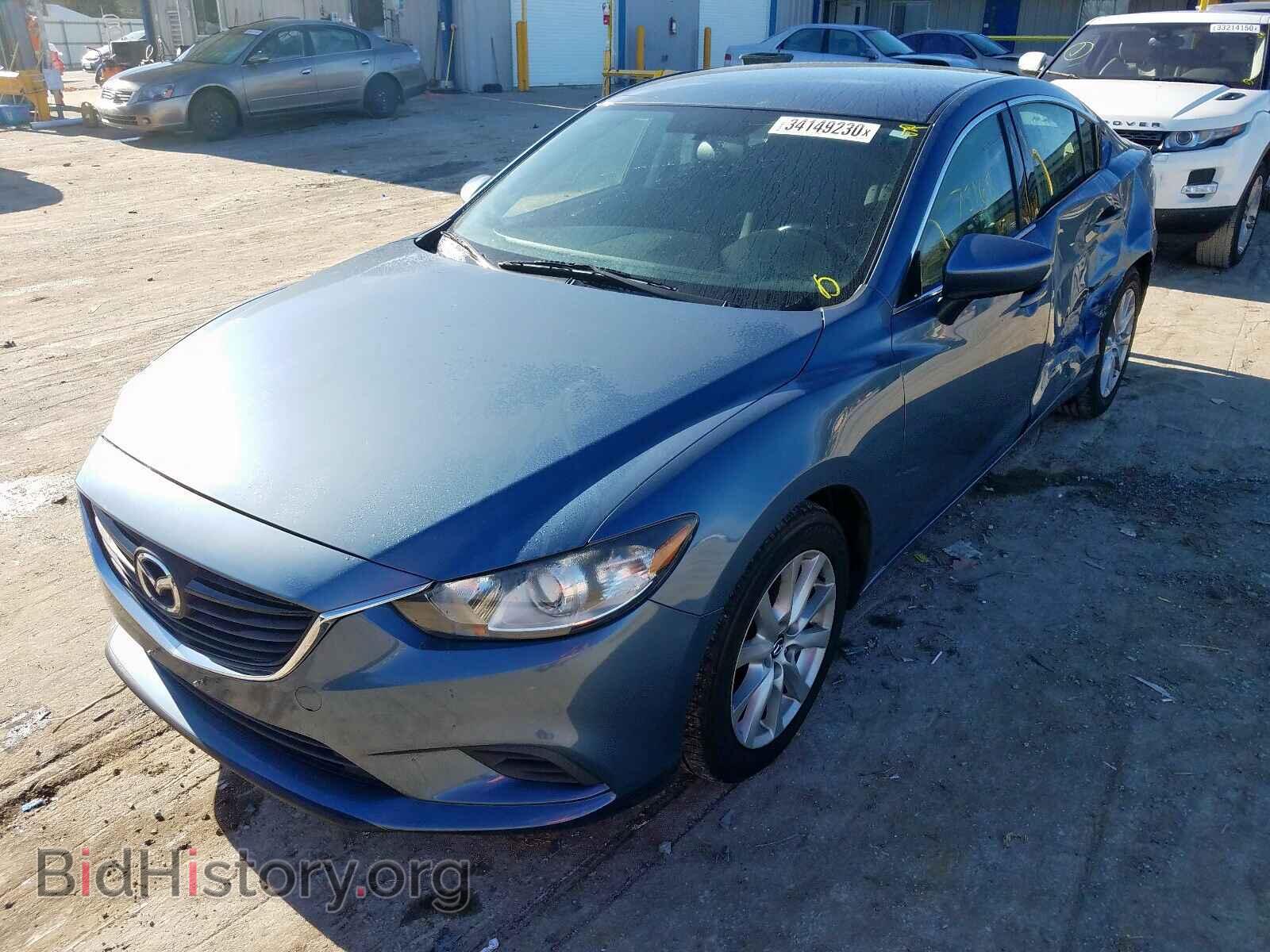 2014 MAZDA 6 - VIN: JM1GJ1U61E1153360 - Фото 2