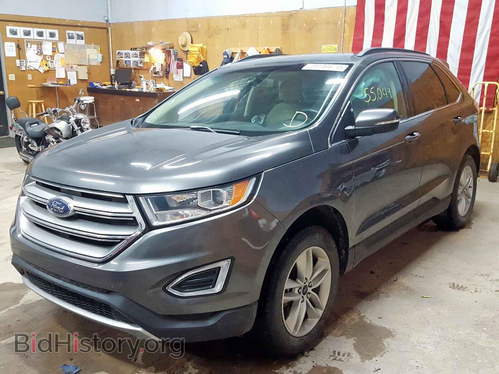 2015 FORD EDGE - VIN: 2FMTK4J84FBB97535 - Фото 2