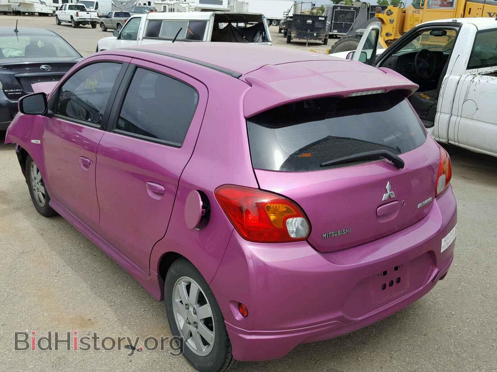 2014 MITSUBISHI MIRAGE - VIN: ML32A4HJ0EH016897 - Фото 3