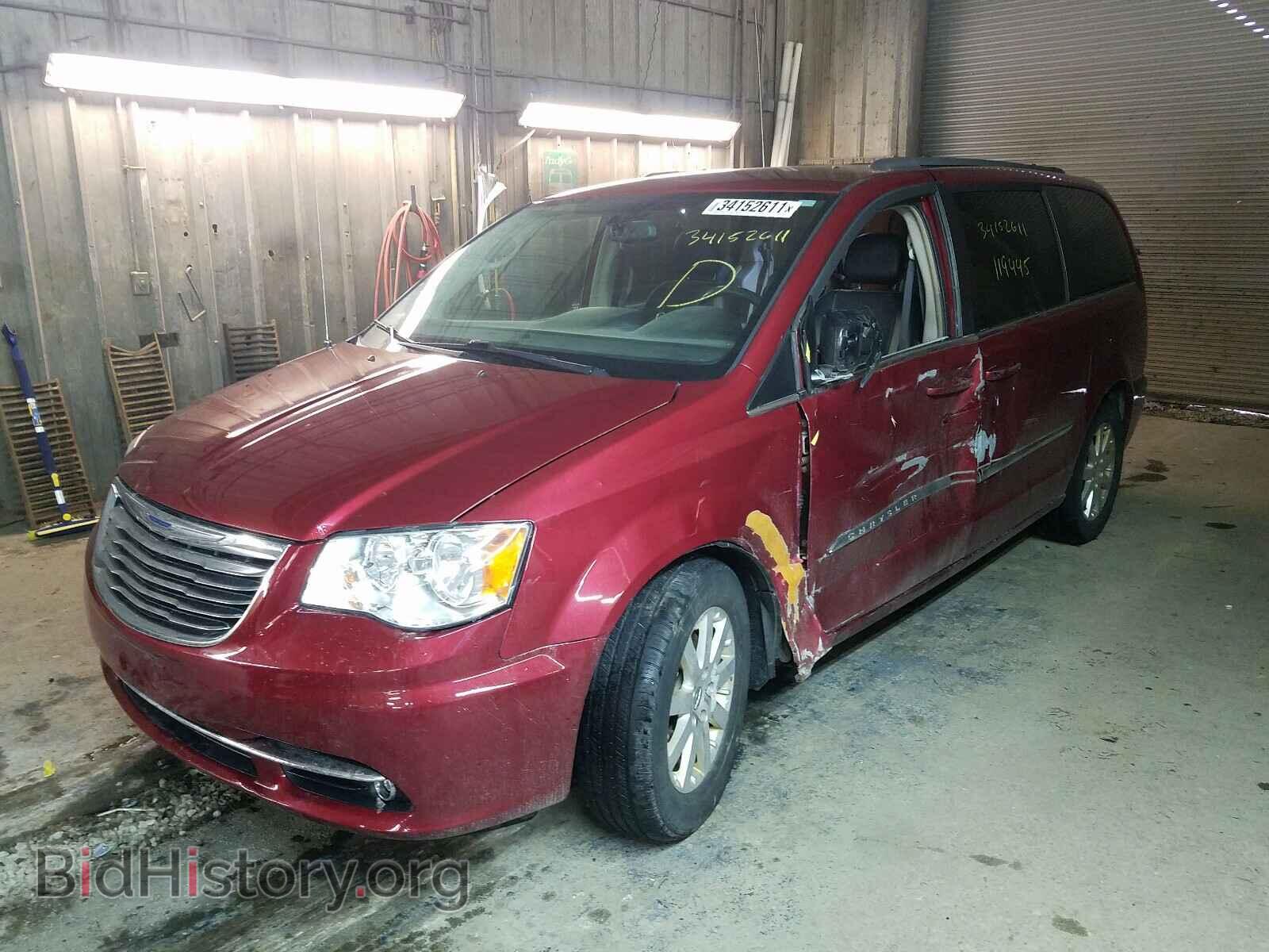 2014 CHRYSLER MINIVAN - VIN: 2C4RC1BG1ER435931 - Фото 2