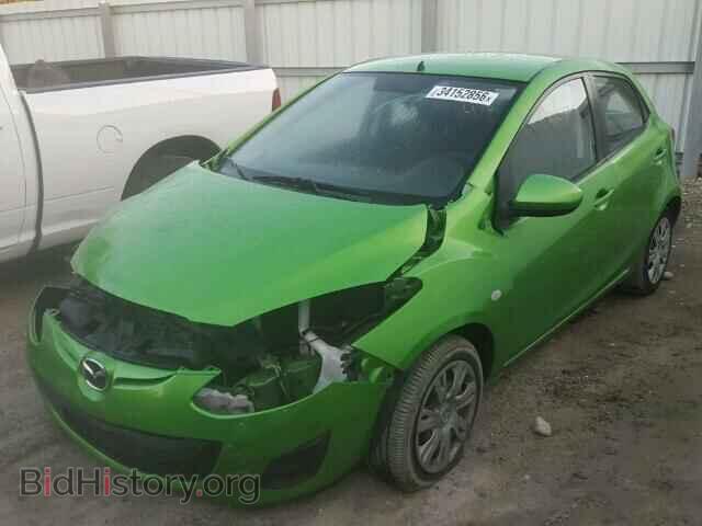2013 MAZDA 2 - VIN: JM1DE1KY9D0157110 - Фото 2