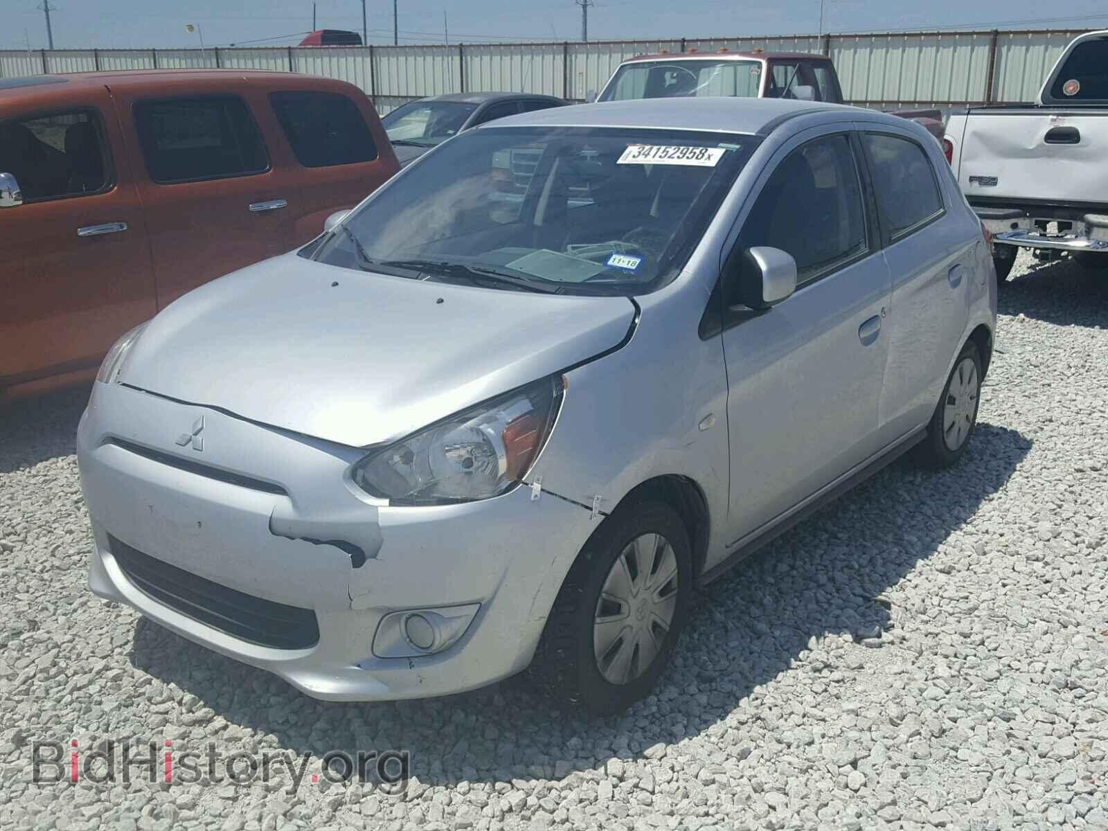 2015 MITSUBISHI MIRAGE - VIN: ML32A3HJ2FH049931 - Фото 2