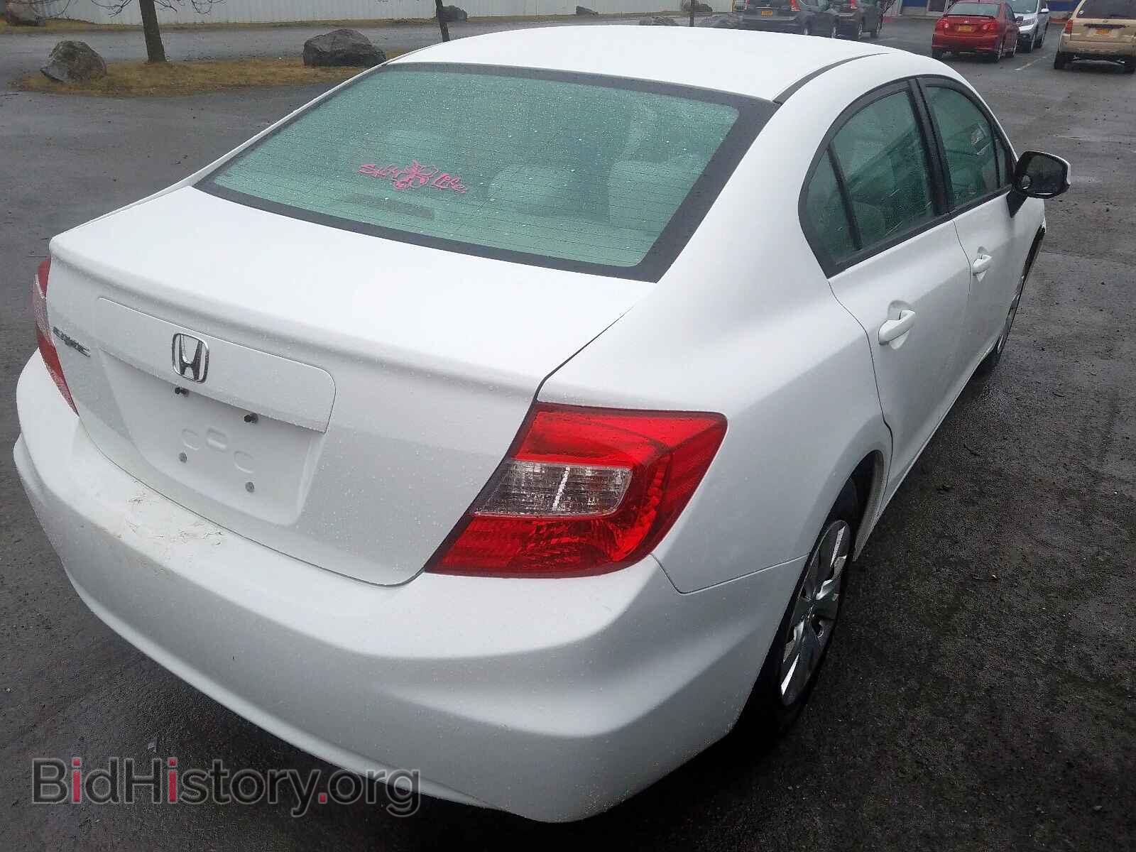 2012 HONDA CIVIC - VIN: 2HGFB2F55CH315820 - Фото 4