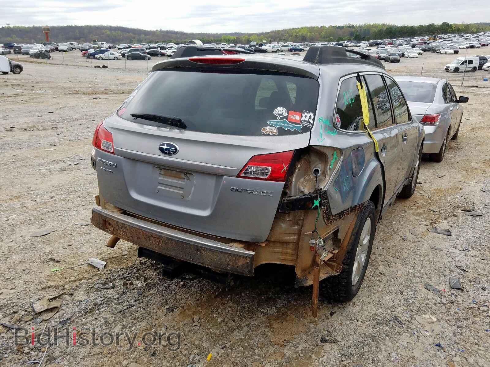 2011 SUBARU OUTBACK - VIN: 4S4BRCBC0B3319953 - Фото 4