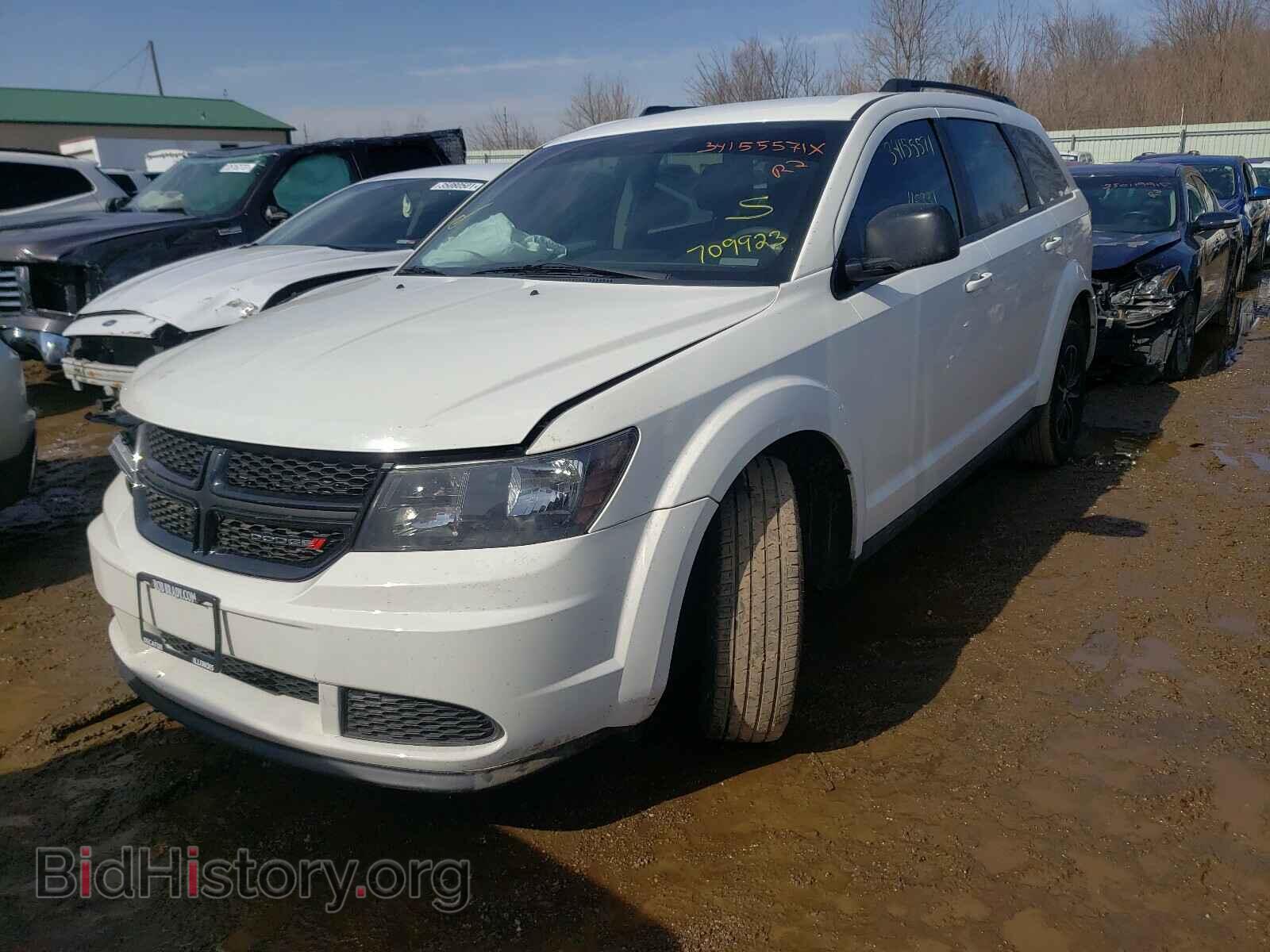 2017 DODGE JOURNEY - VIN: 3C4PDCAB4HT709923 - Фото 2