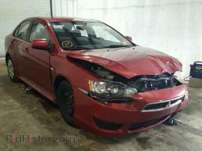 2011 Mitsubishi LANCER LANCER ES/, red — VIN JA32U2FU5BU008429, Copart