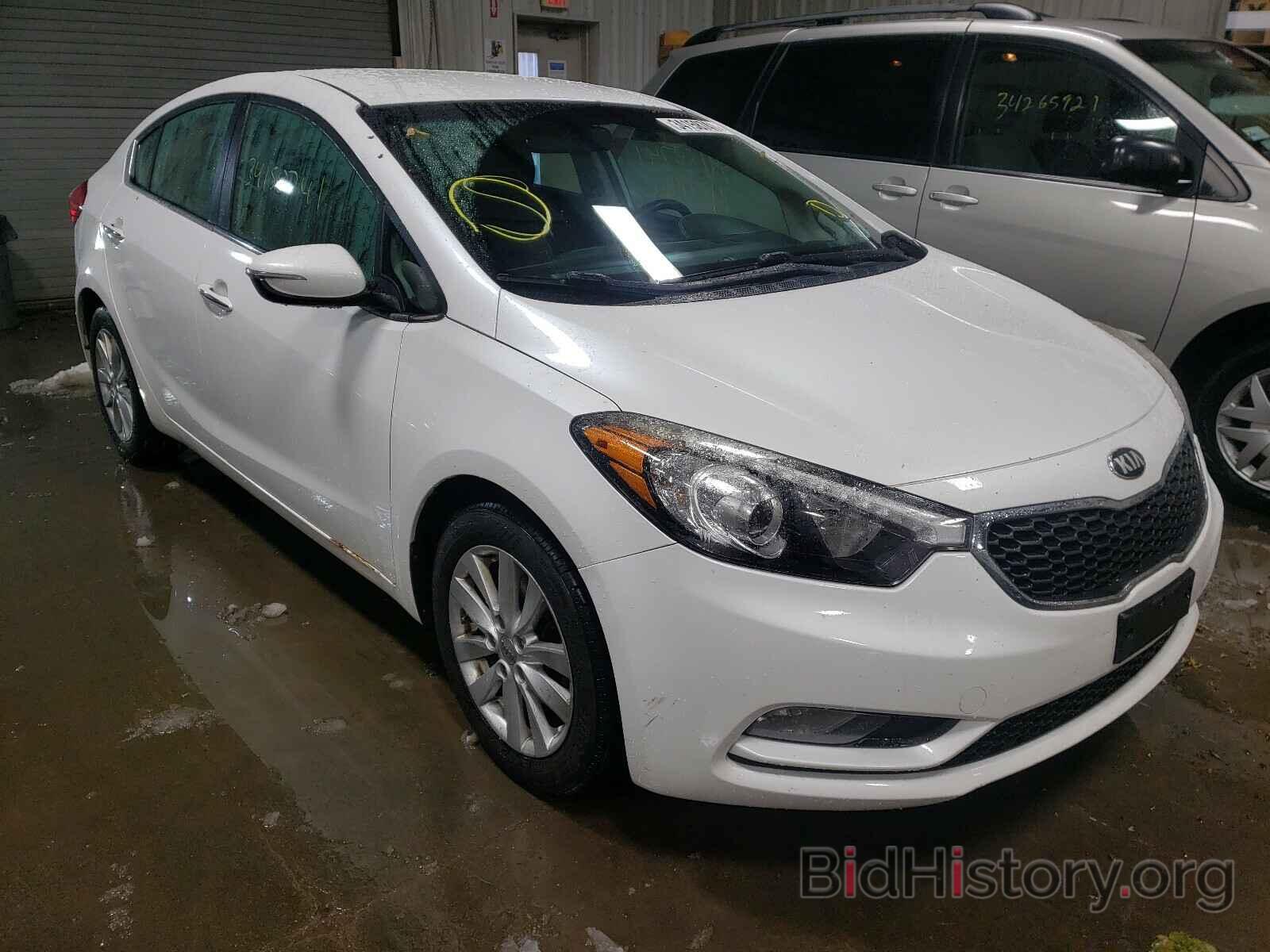 Photo KNAFX4A88E5051044 - KIA FORTE 2014