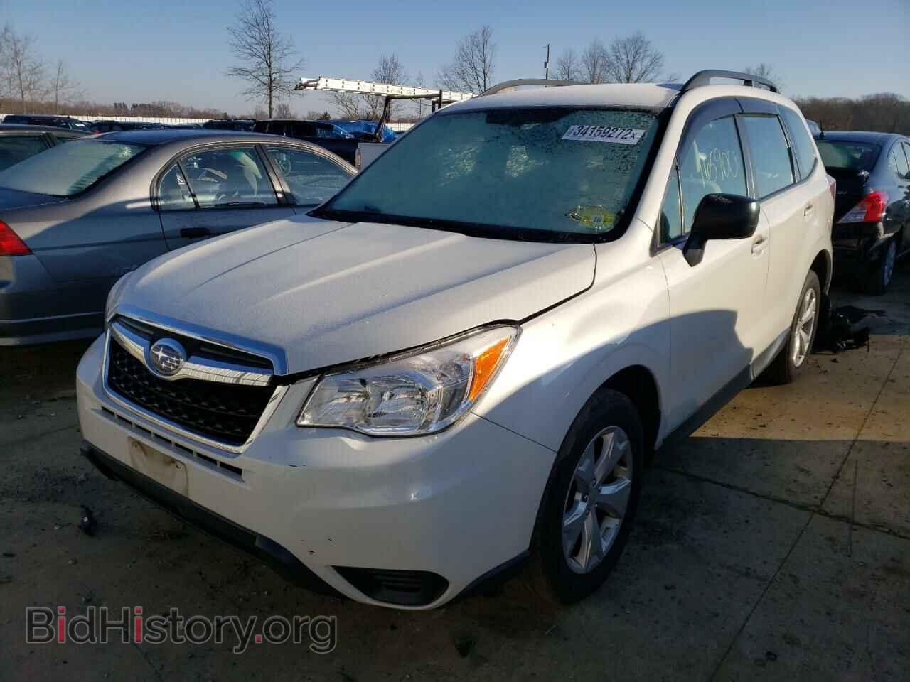 2016 SUBARU FORESTER - VIN: JF2SJABC7GH437879 - Фото 2
