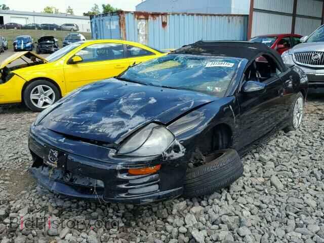 2002 MITSUBISHI ECLIPSE - VIN: 4A3AE85H12E021073 - Фото 2