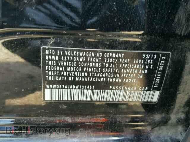 2013 VOLKSWAGEN GOLF - VIN: WVWDB7AJ8DW131451 - Фото 10