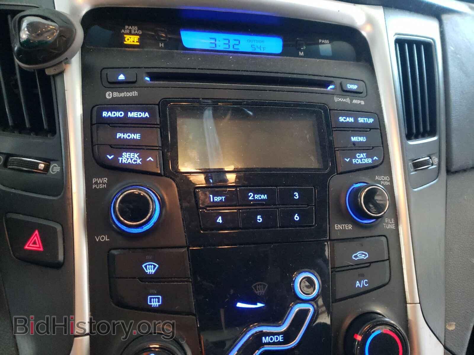 2012 HYUNDAI SONATA - VIN: 5NPEC4AC1CH457565 - Фото 9