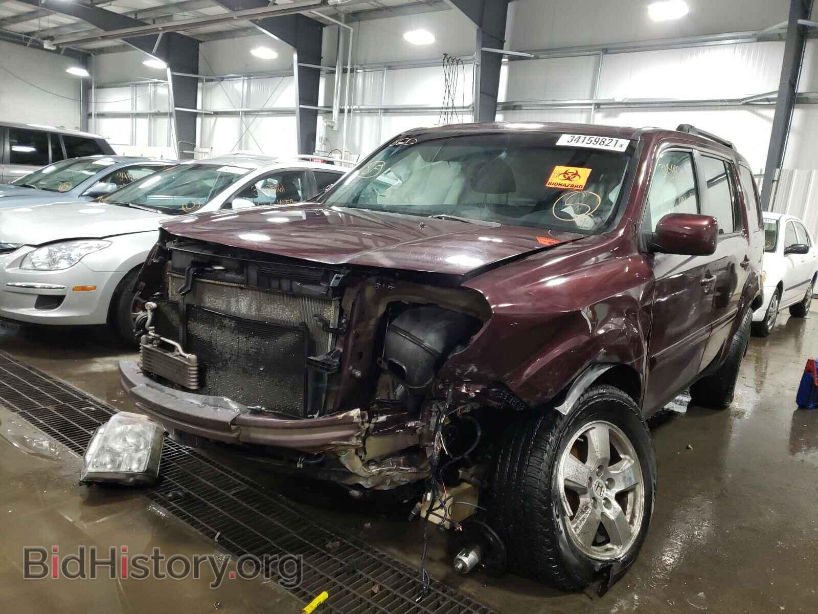 2011 HONDA PILOT - VIN: 5FNYF4H55BB076259 - Фото 2