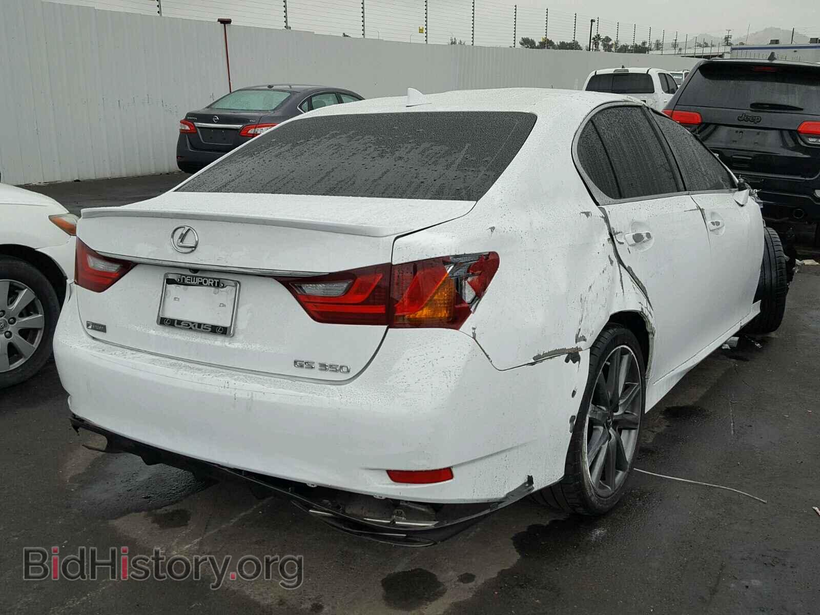 2015 LEXUS GS350 - VIN: JTHBE1BL1FA016362 - Фото 4