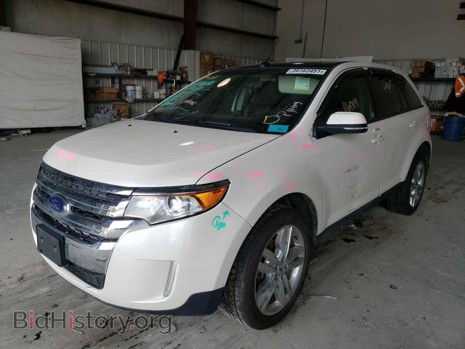2014 FORD EDGE - VIN: 2FMDK3JC6EBA09941 - Фото 2