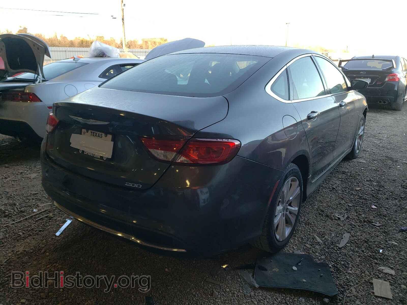 2015 CHRYSLER 200 - VIN: 1C3CCCAB4FN632814 - Фото 4