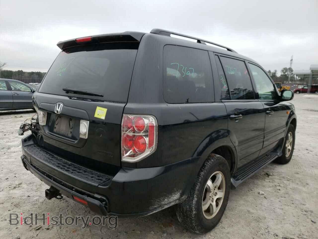2007 HONDA PILOT - VIN: 2HKYF18657H506534 - Фото 4