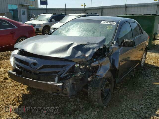 2012 TOYOTA COROLLA BA - VIN: 2T1BU4EE2CC861618 - Фото 2