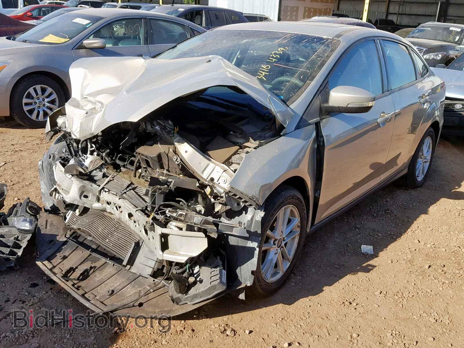 2015 FORD FOCUS SE - VIN: 1FADP3F2XFL206396 - Фото 2
