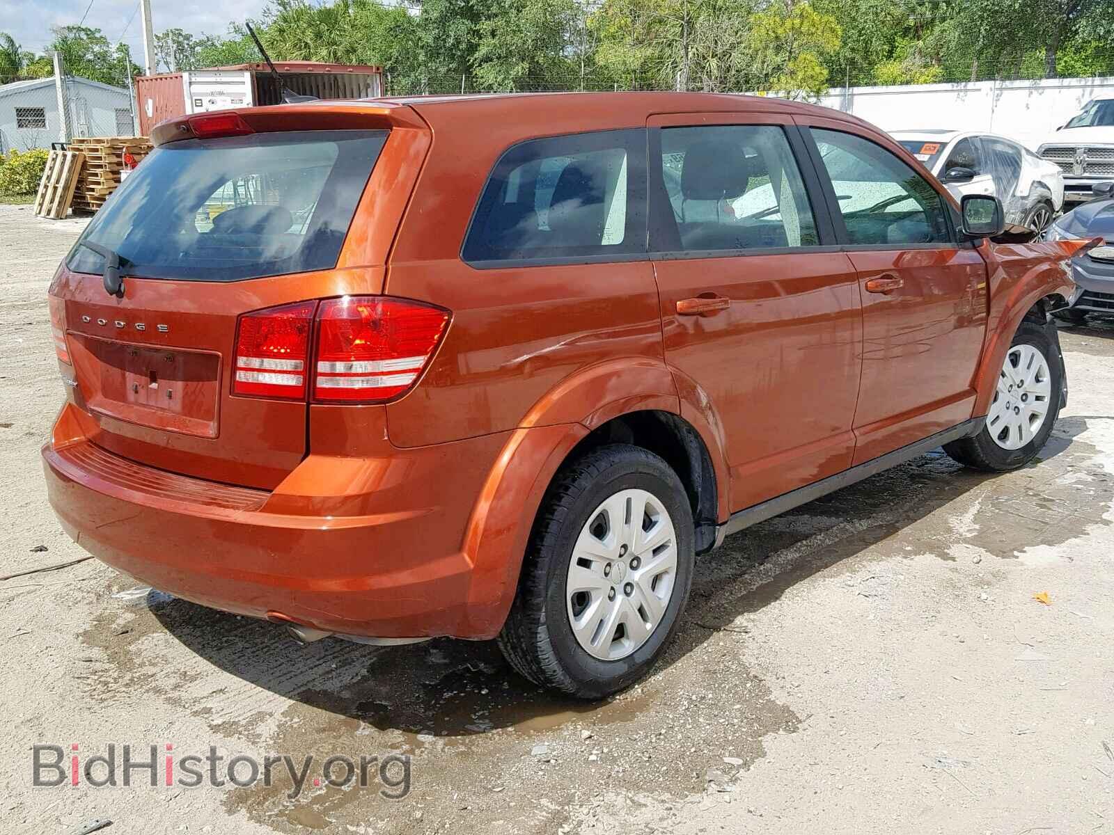 2014 DODGE JOURNEY SE - VIN: 3C4PDCAB9ET308122 - Фото 4