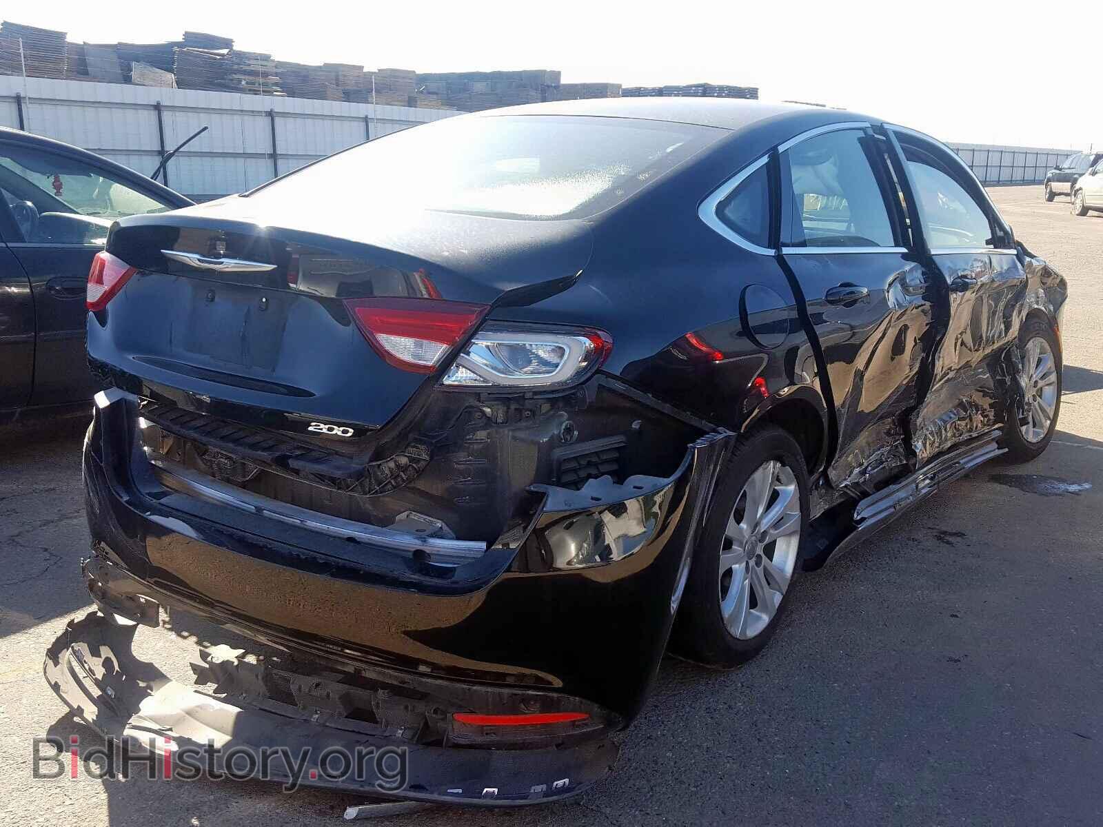 2015 CHRYSLER 200 - VIN: 1C3CCCAB5FN502475 - Фото 4