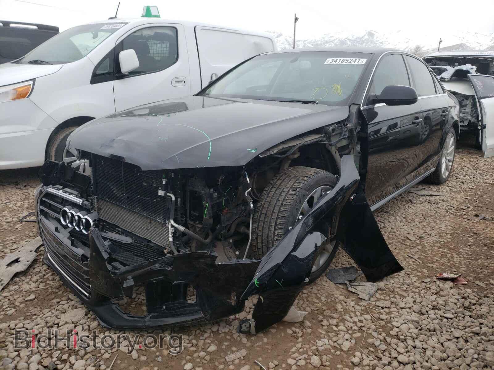 2014 AUDI A4 - VIN: WAUBFAFL3EN036982 - Photo 2
