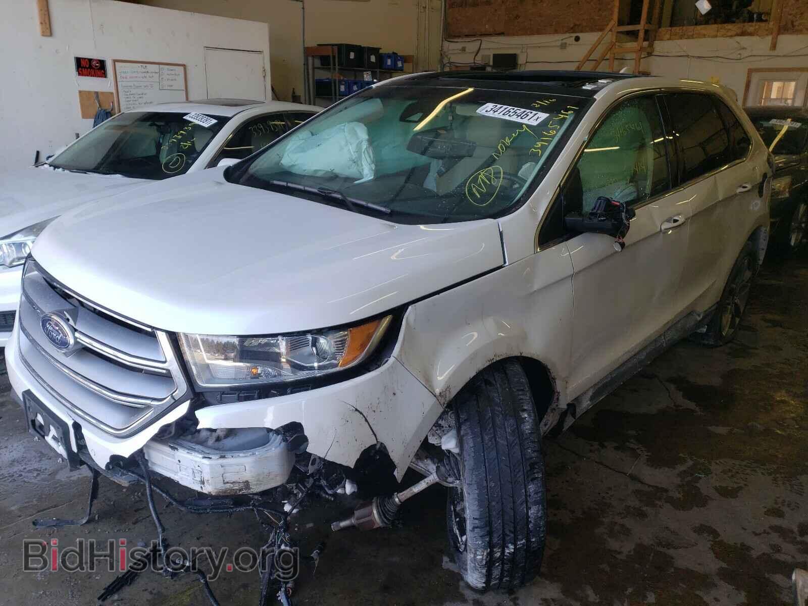 2015 FORD EDGE - VIN: 2FMPK4K88FBC34215 - Фото 2