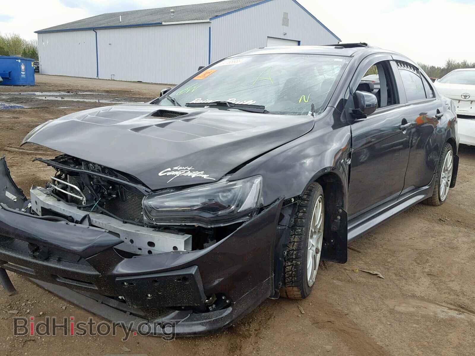 2014 MITSUBISHI EVO - VIN: JA32W8FV5EU008716 - Фото 2