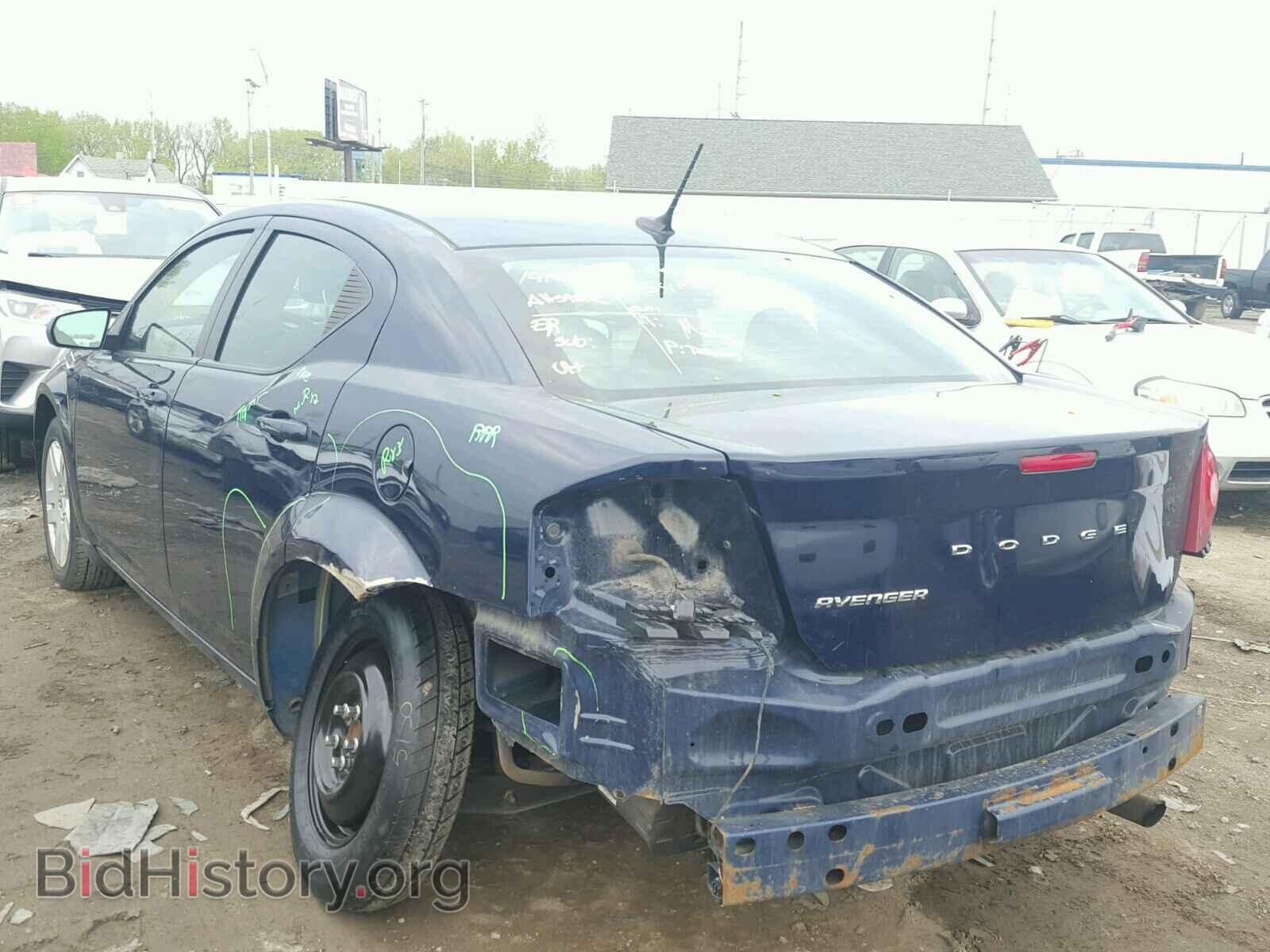 2013 DODGE AVENGER - VIN: 1C3CDZAB4DN754490 - Photo 3