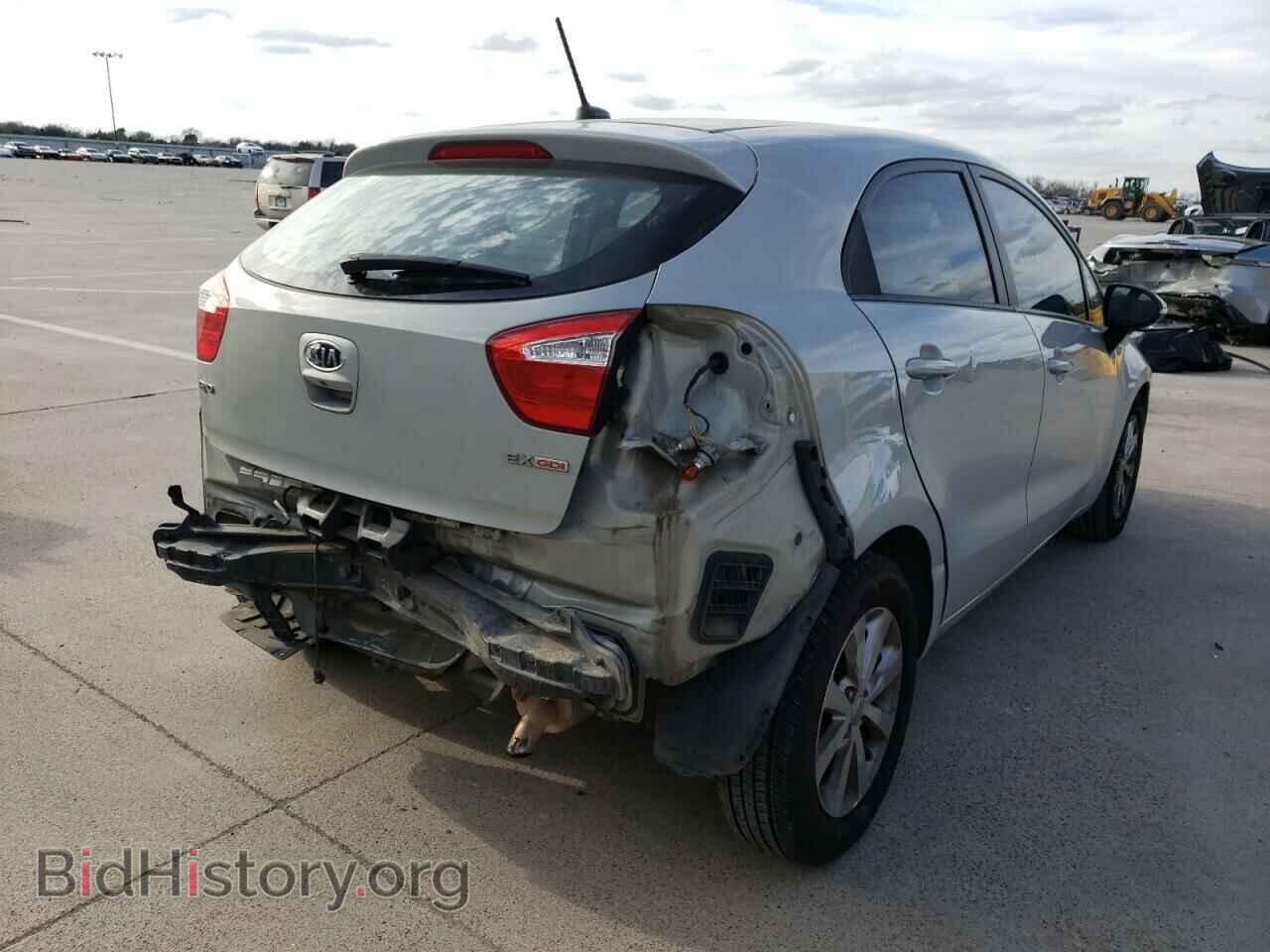2012 KIA RIO - VIN: KNADN5A36C6026173 - Фото 4