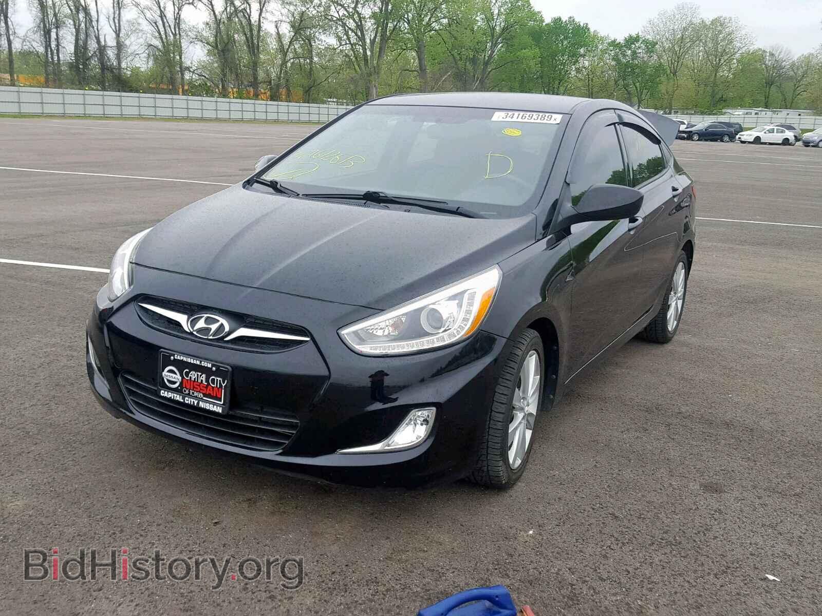 2014 HYUNDAI ACCENT - VIN: KMHCU4AE3EU612613 - Фото 2