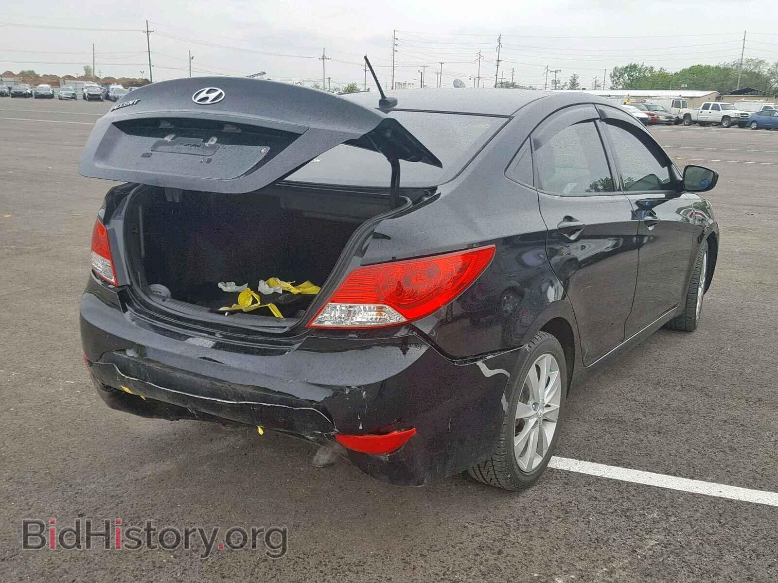 2014 HYUNDAI ACCENT - VIN: KMHCU4AE3EU612613 - Фото 4
