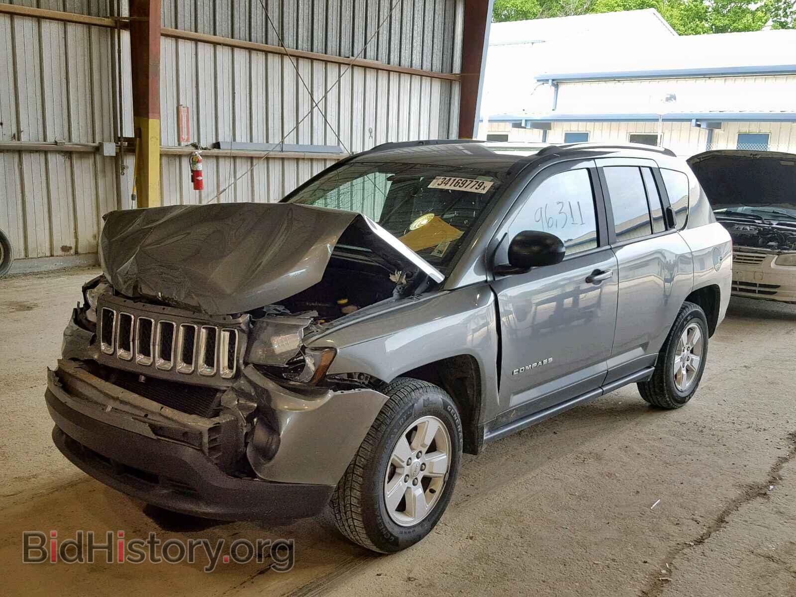 2014 JEEP COMPASS SP - VIN: 1C4NJCBA7ED539077 - Фото 2