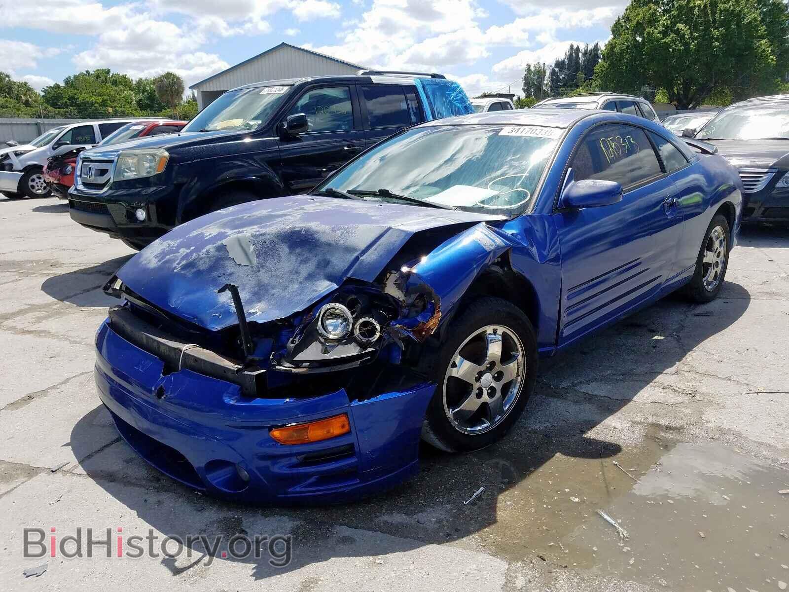 2005 MITSUBISHI ECLIPSE - VIN: 4A3AC44G05E012098 - Фото 2