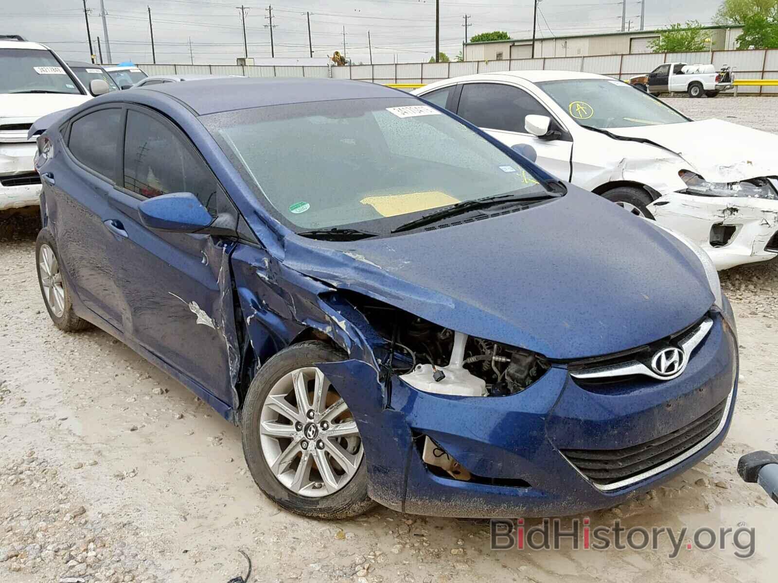 Фотография 5NPDH4AE6GH723506 - HYUNDAI ELANTRA 2016