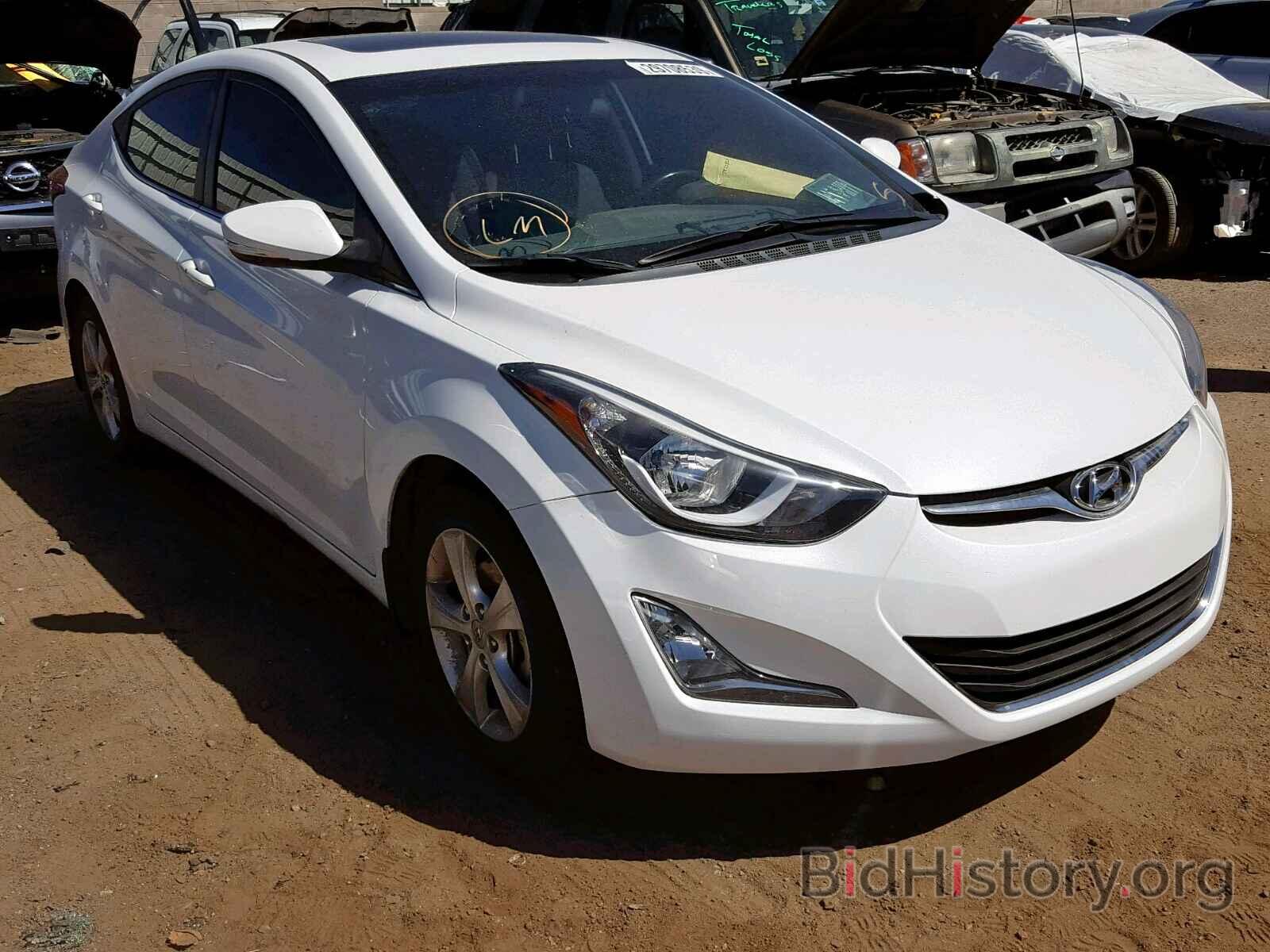 Photo 5NPDH4AE3GH790676 - HYUNDAI ELANTRA 2016