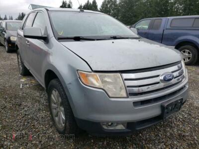 2007 Ford EDGE Edge SEL, серебристый — VIN 2FMDK48C77BA45815, Copart