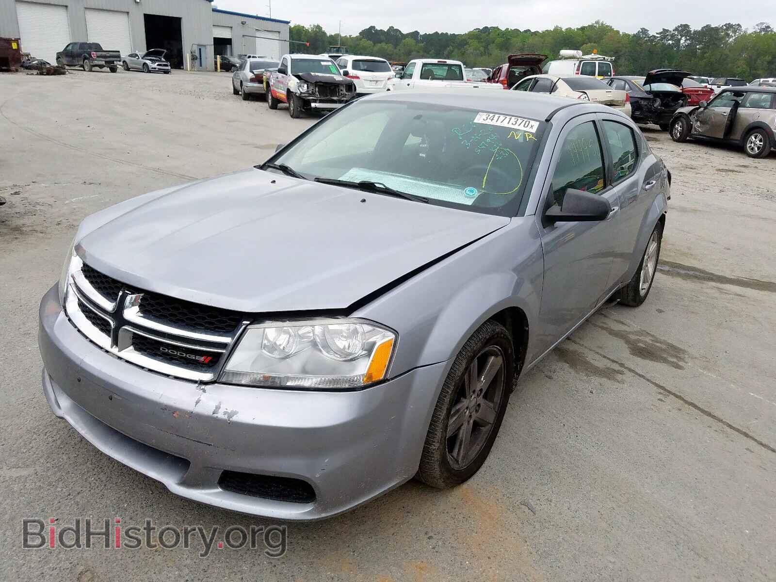 2013 DODGE AVENGER - VIN: 1C3CDZAB3DN536573 - Фото 2