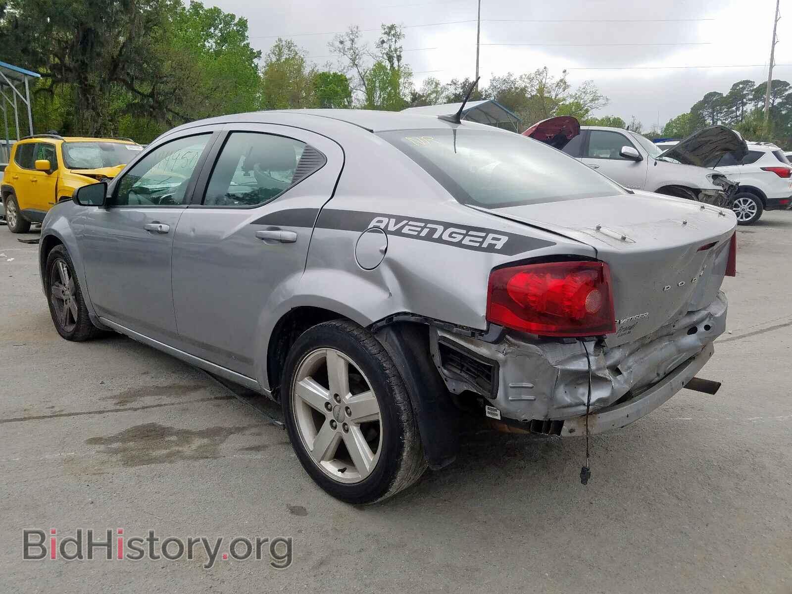 2013 DODGE AVENGER - VIN: 1C3CDZAB3DN536573 - Фото 3