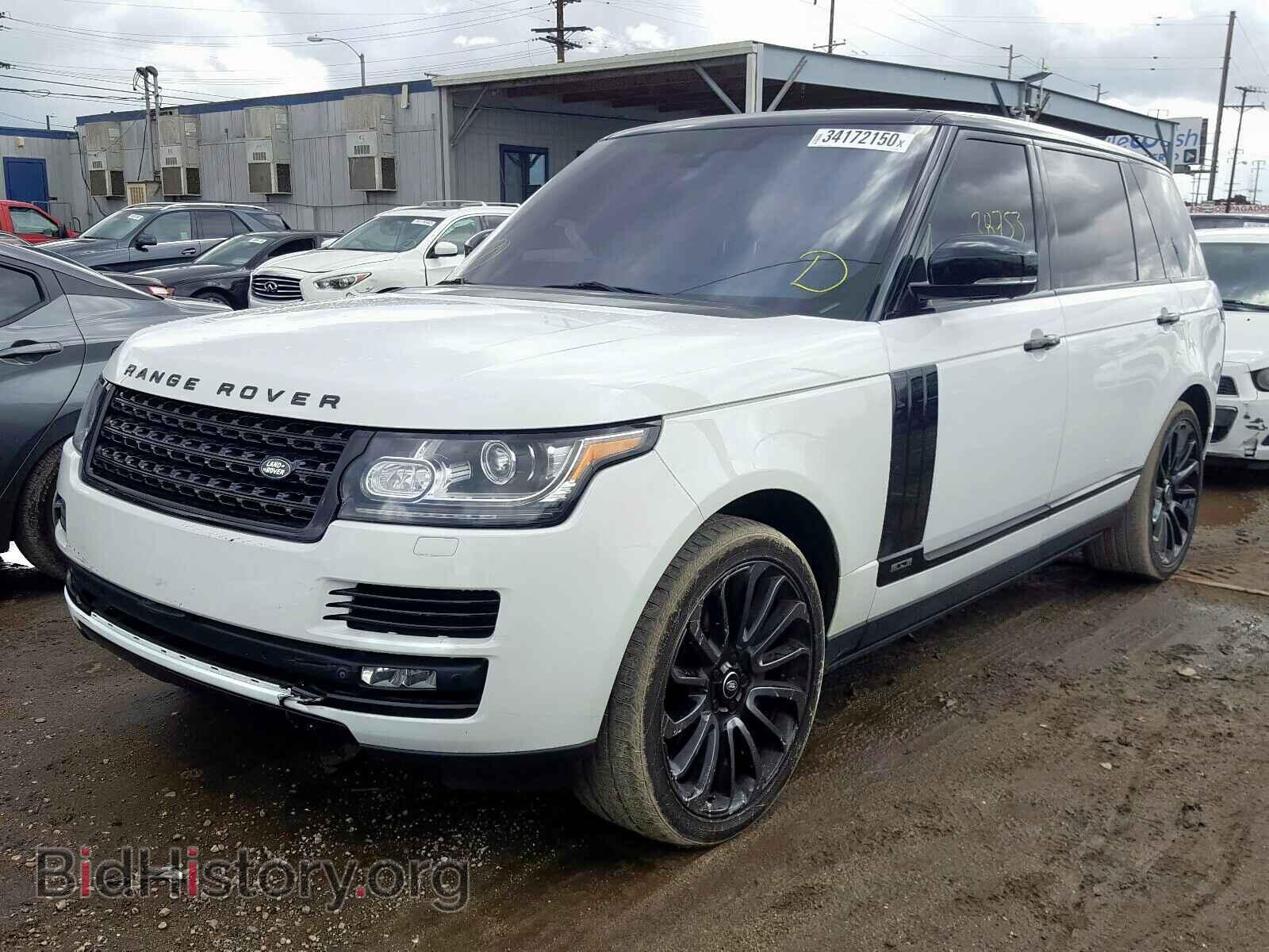 2015 LAND ROVER RANGEROVER - VIN: SALGS3TF0FA207378 - Фото 2