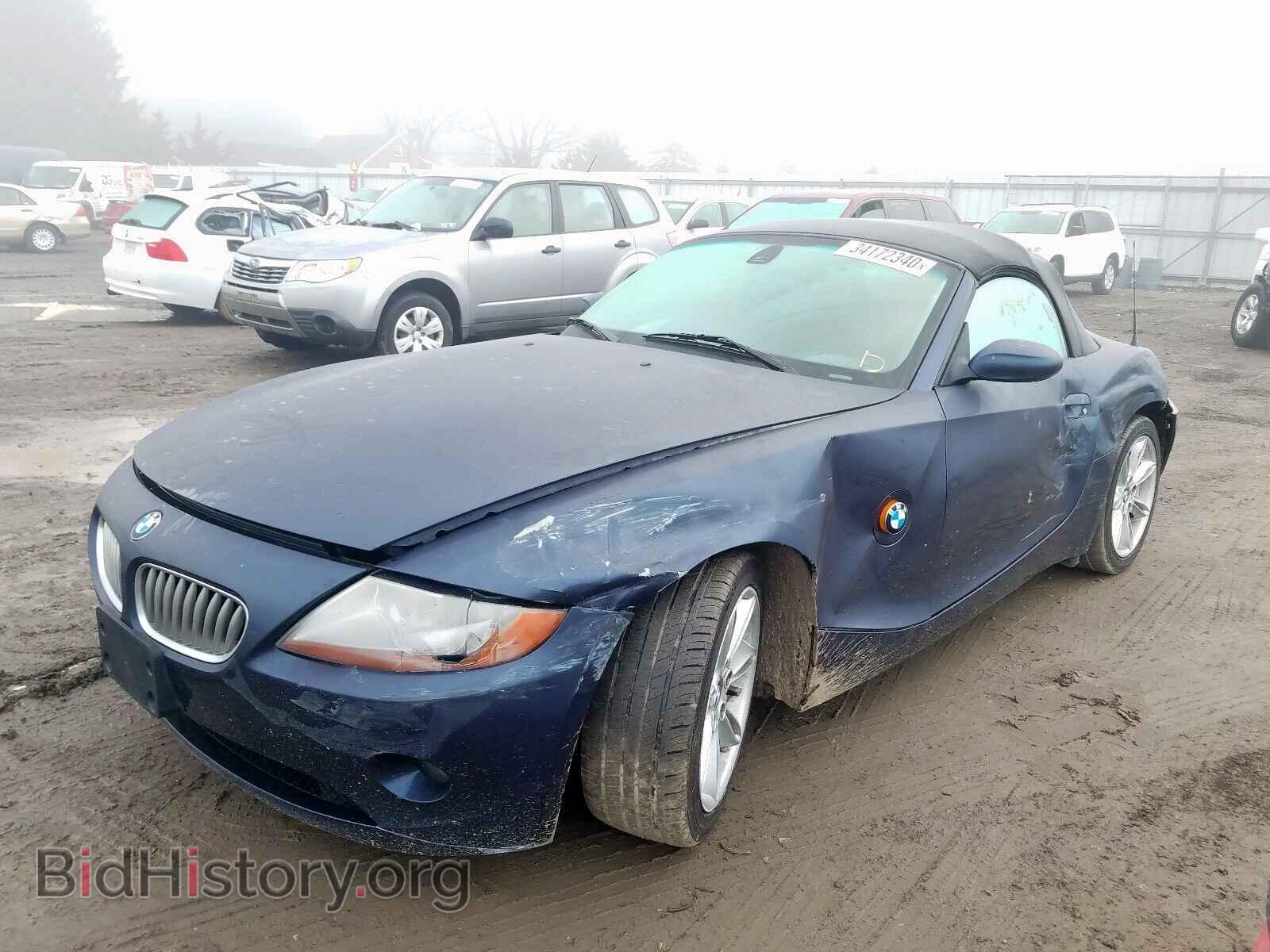 2003 BMW Z4 - VIN: 4USBT53493LT22936 - Фото 2