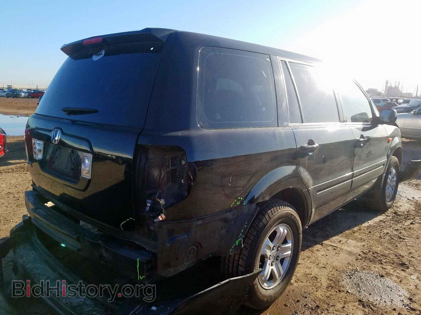 2007 HONDA PILOT - VIN: 5FNYF28167B046700 - Photo 4