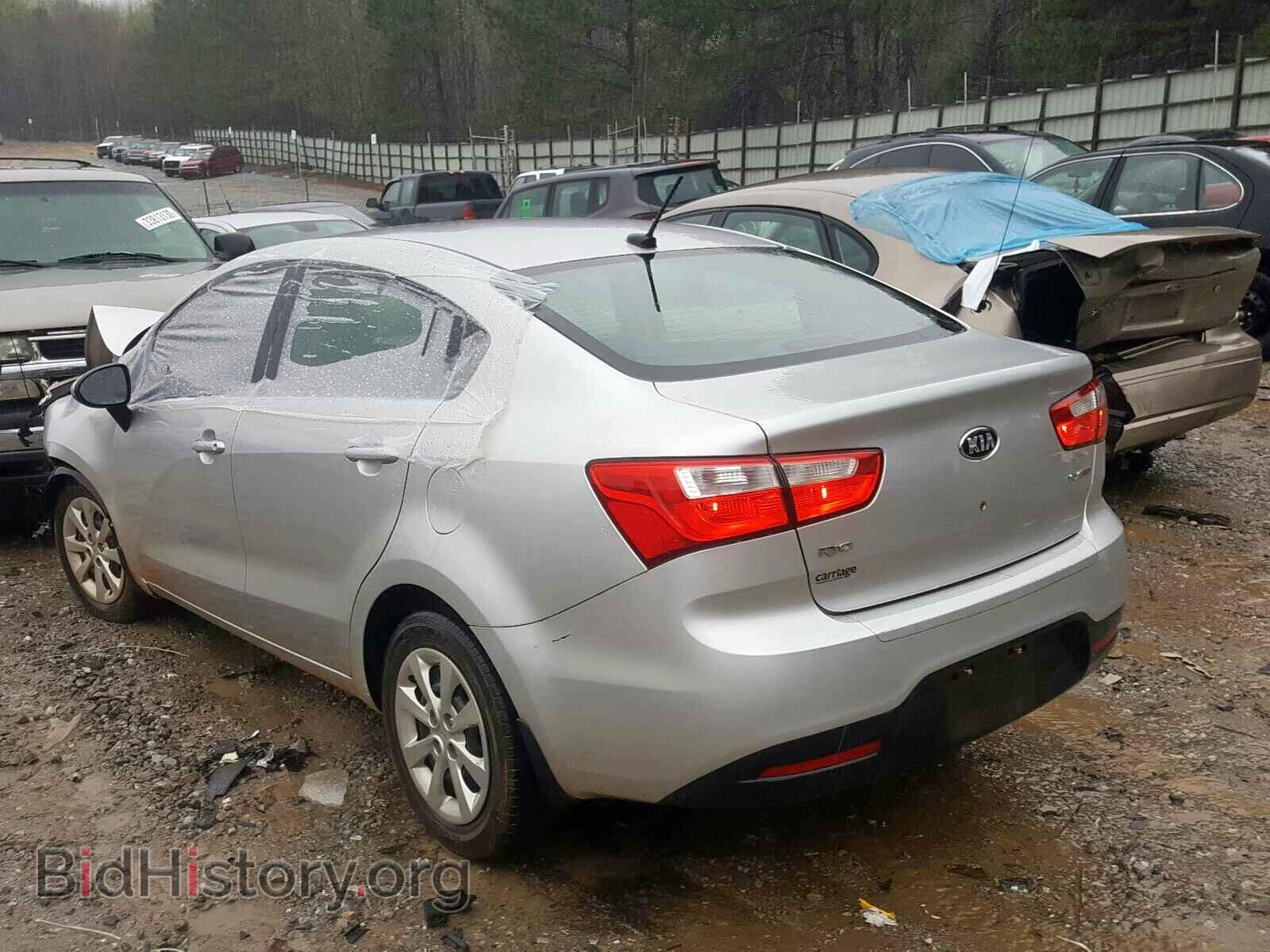 2013 KIA RIO - VIN: KNADN4A38D6194893 - Фото 3