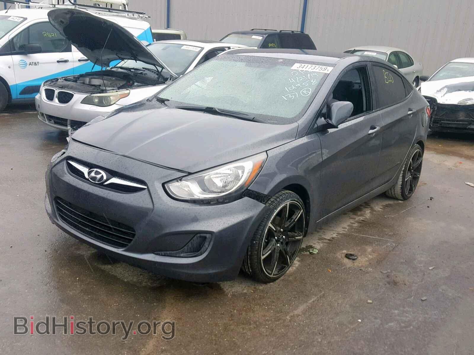 2012 HYUNDAI ACCENT - VIN: KMHCT4AE4CU204038 - Фото 2
