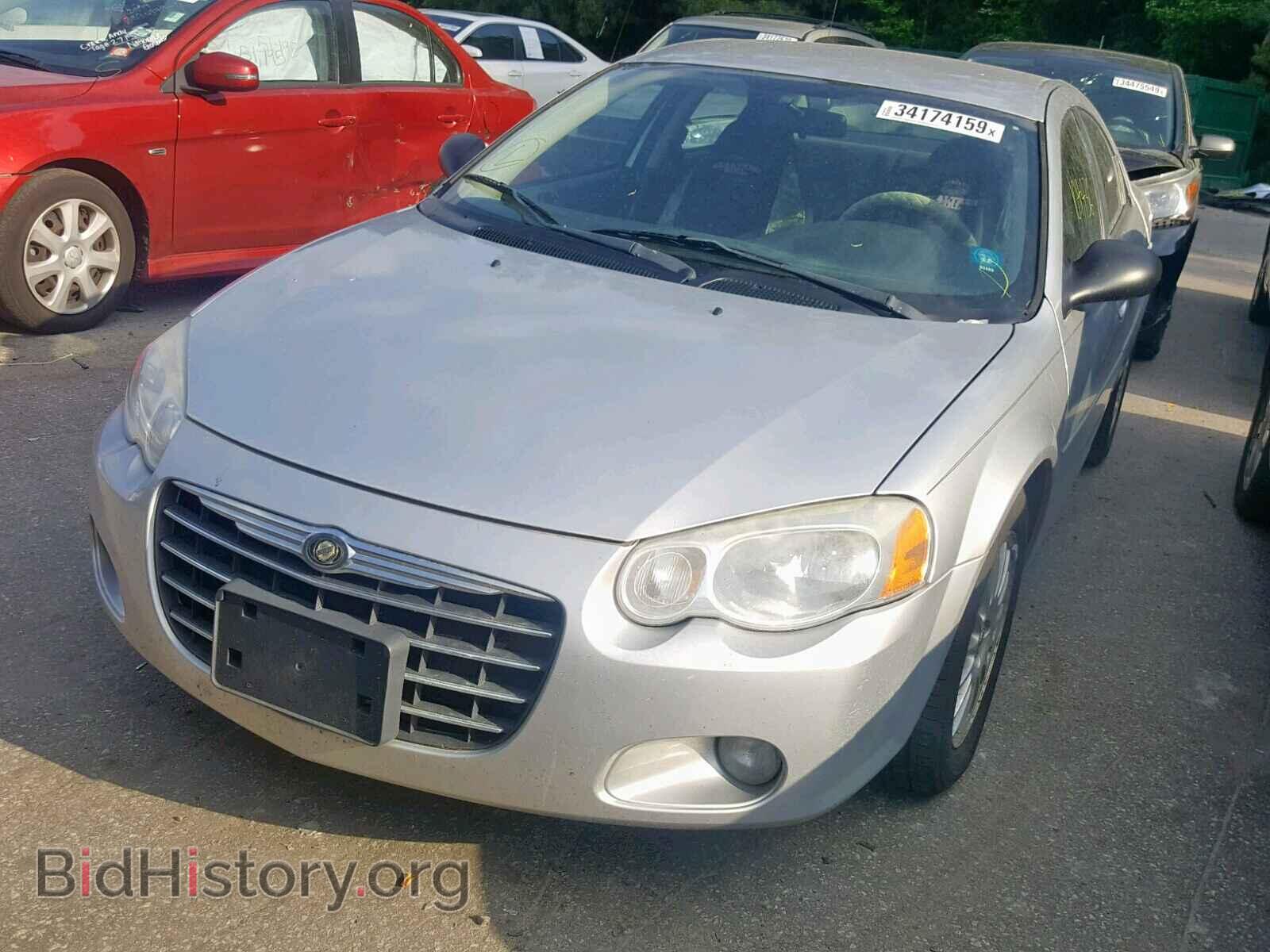 2005 CHRYSLER SEBRING - VIN: 1C3EL56R65N649624 - Фото 2