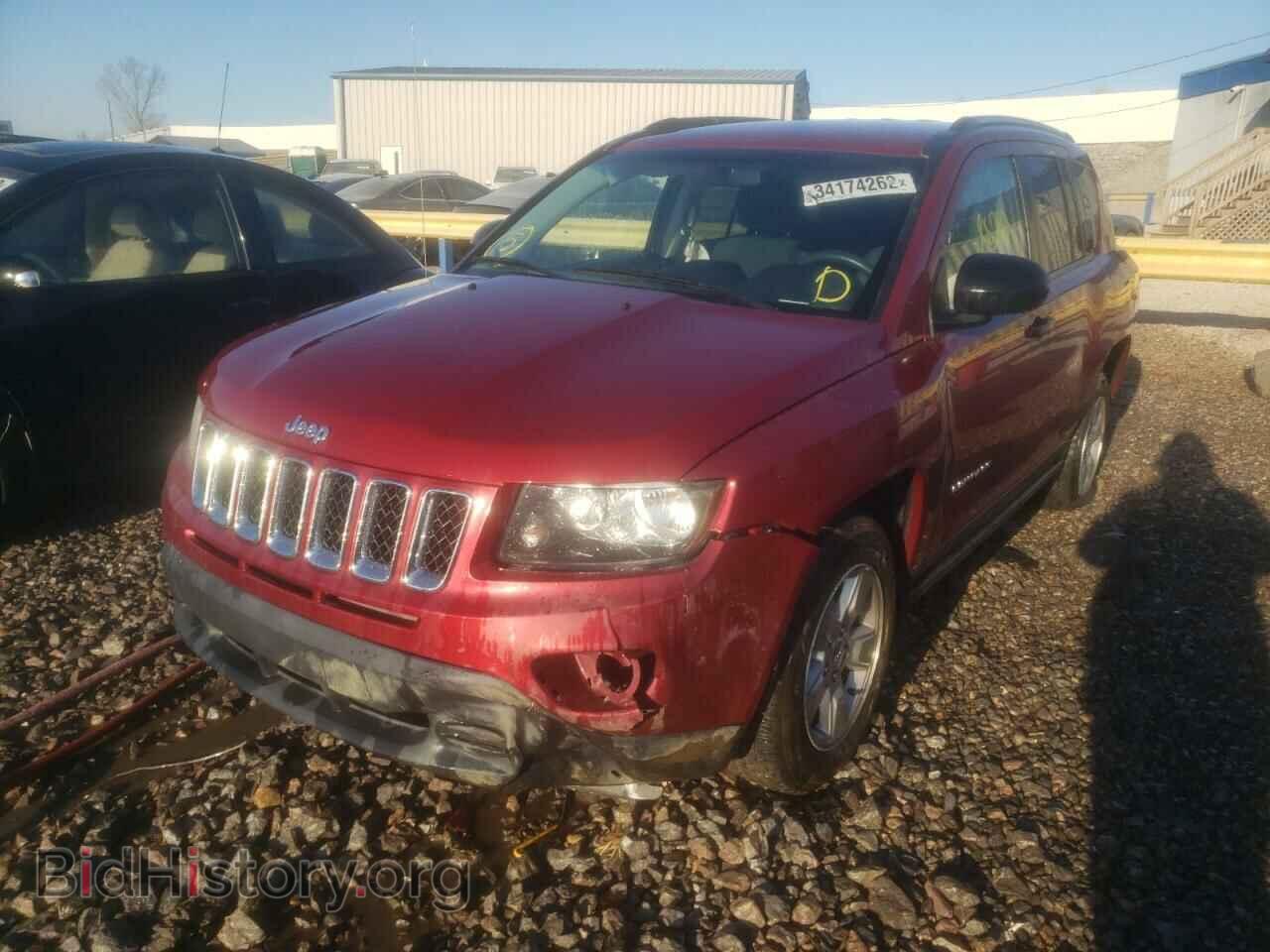 2014 JEEP COMPASS - VIN: 1C4NJCBA3ED772230 - Фото 2