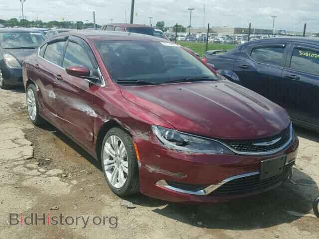 Фотография 1C3CCCAB4GN128202 - CHRYSLER 200 2016