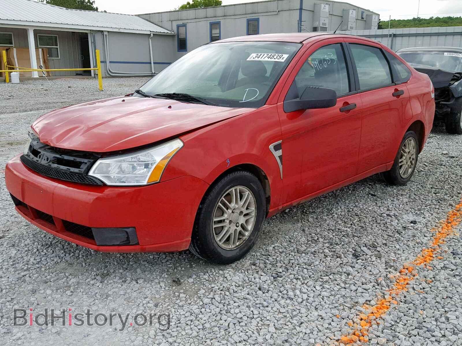 2008 FORD FOCUS SE - VIN: 1FAHP35N58W155517 - Фото 2