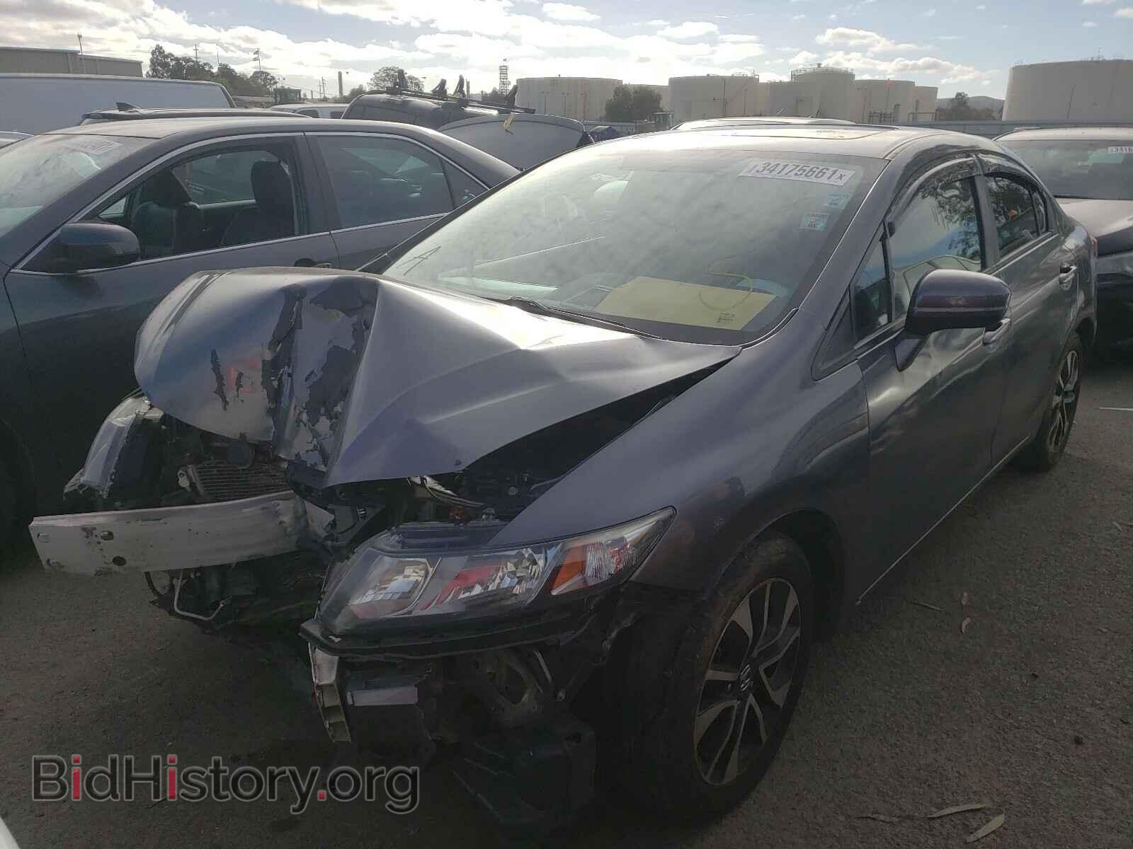 2015 HONDA CIVIC - VIN: 19XFB2F80FE256698 - Фото 2
