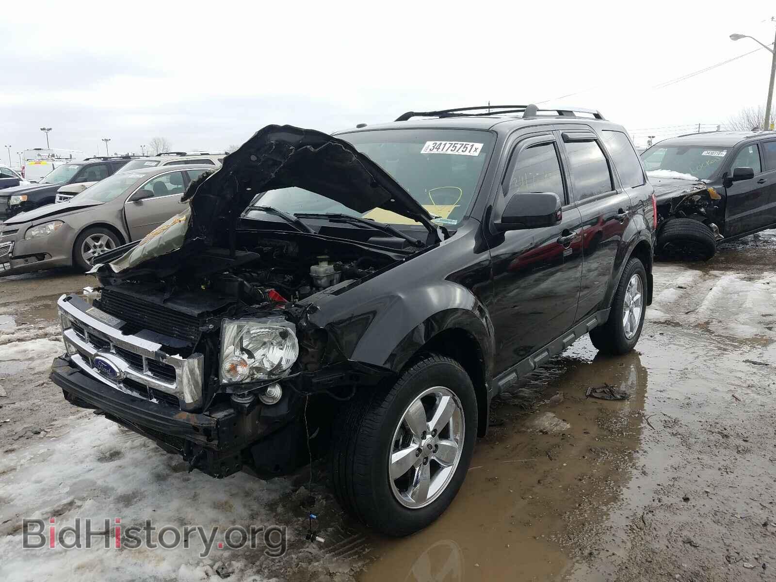 2011 FORD ESCAPE - VIN: 1FMCU9EG7BKC22503 - Фото 2