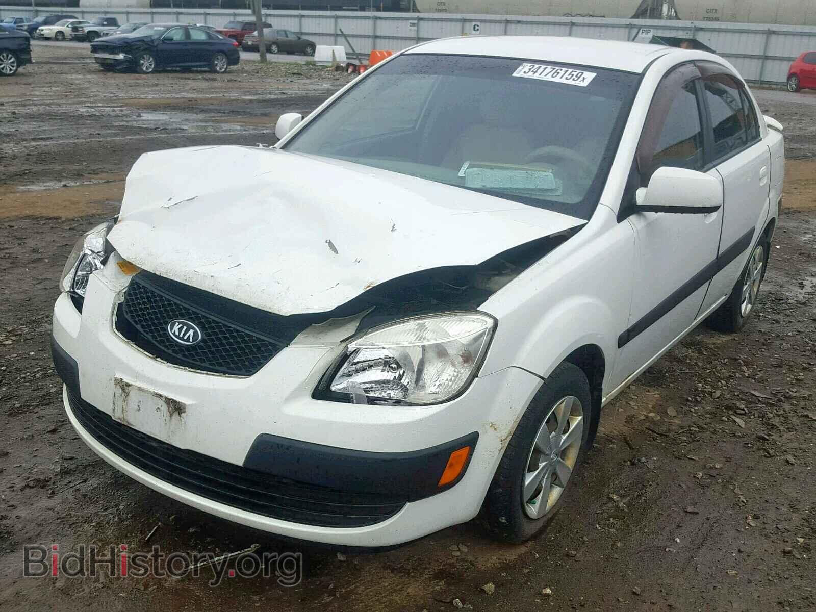 2007 KIA RIO BASE - VIN: KNADE123X76248602 - Фото 2